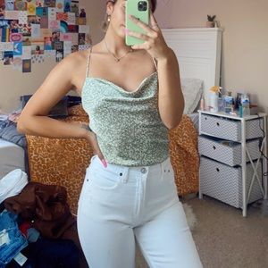 anf green pattern tank